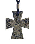 stone cross necklace