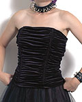 black velvet bodice (L)
