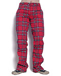 plaid pants (sz 7)