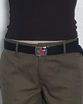 star buckle belt